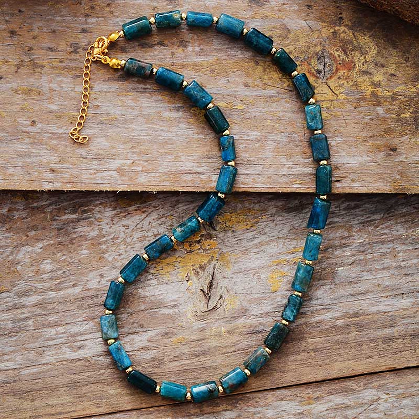 Tube Bead Mala Necklace