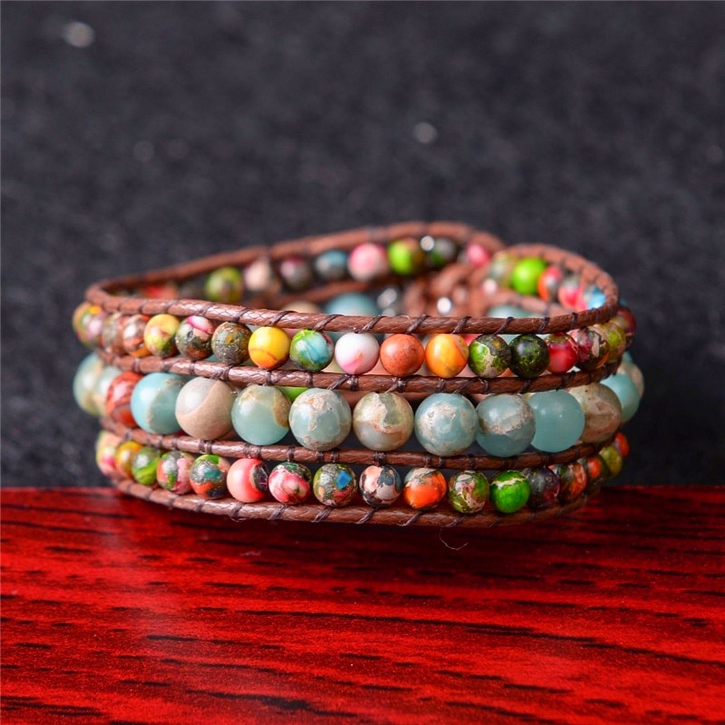 Chakra Wrap Bracelet