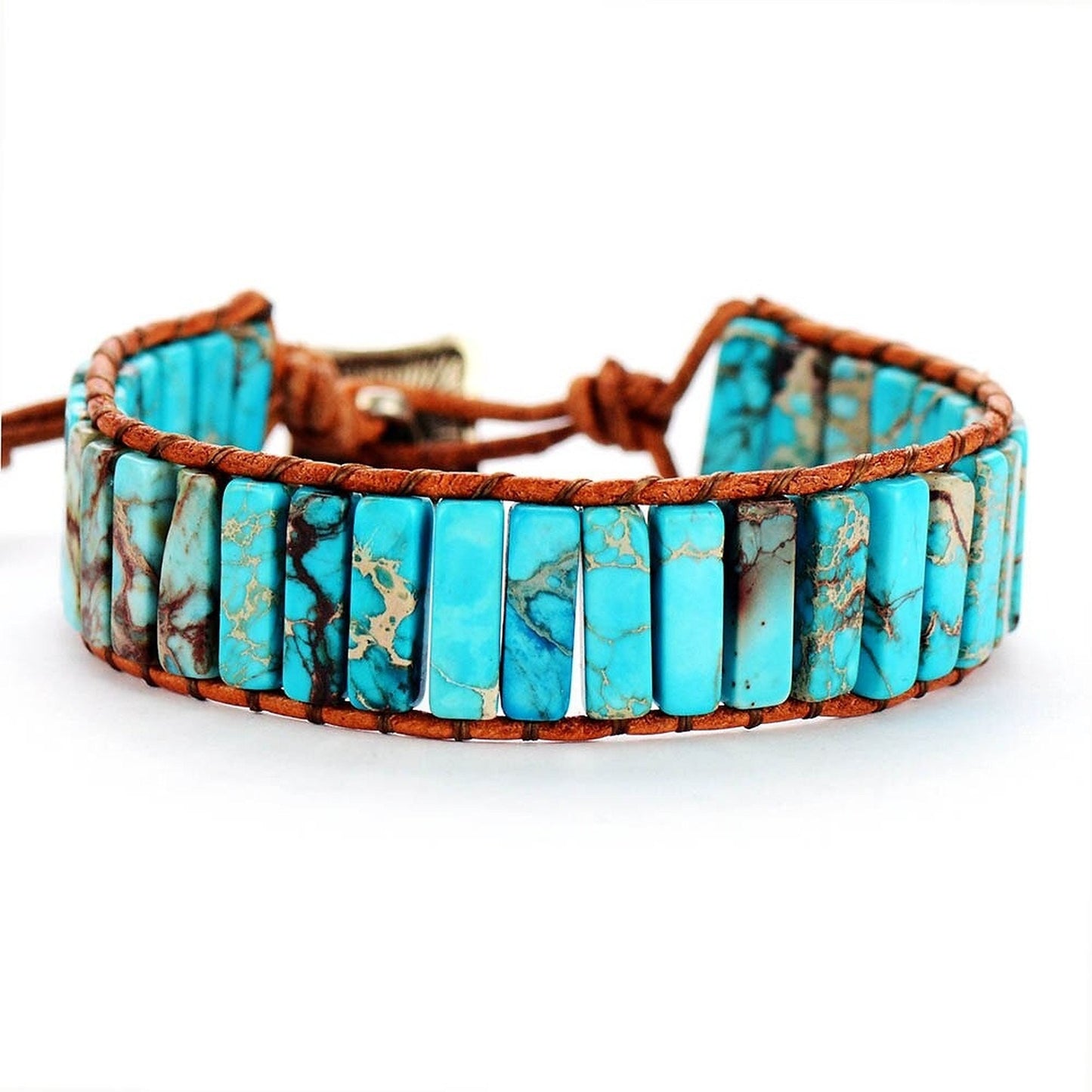 Sea Blue Turquoise Bracelet