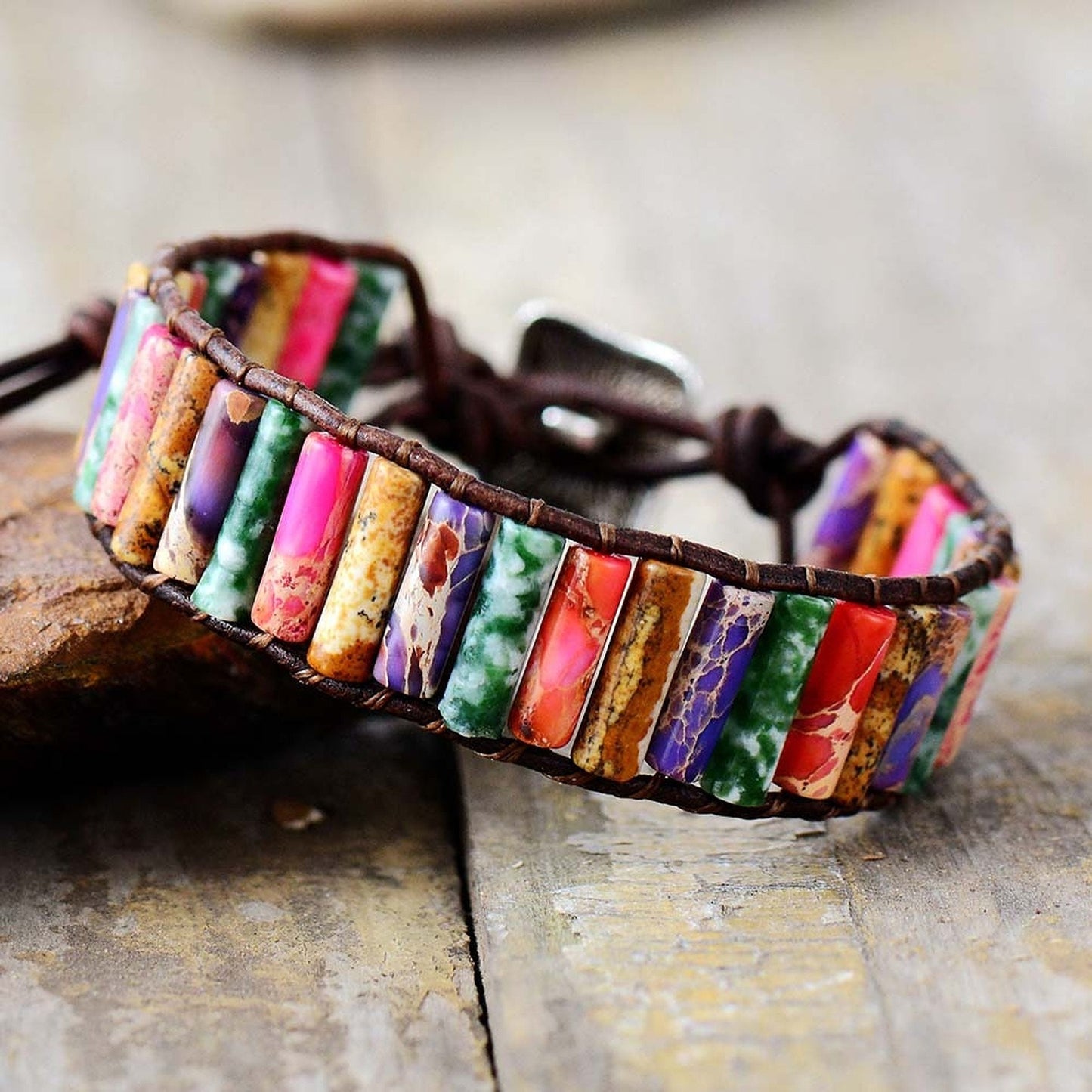 Colors of the World Jasper Bracelet