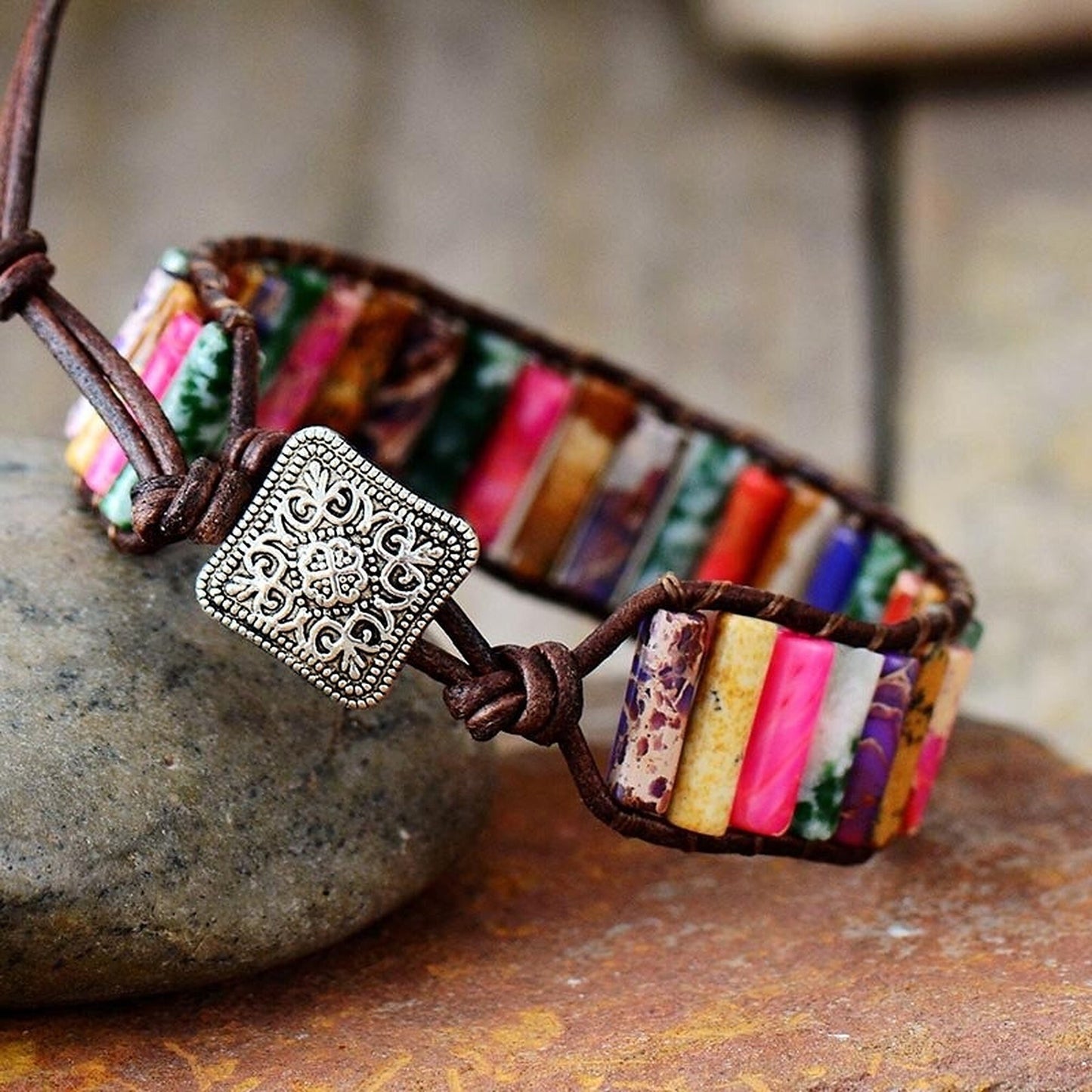 Colors of the World Jasper Bracelet