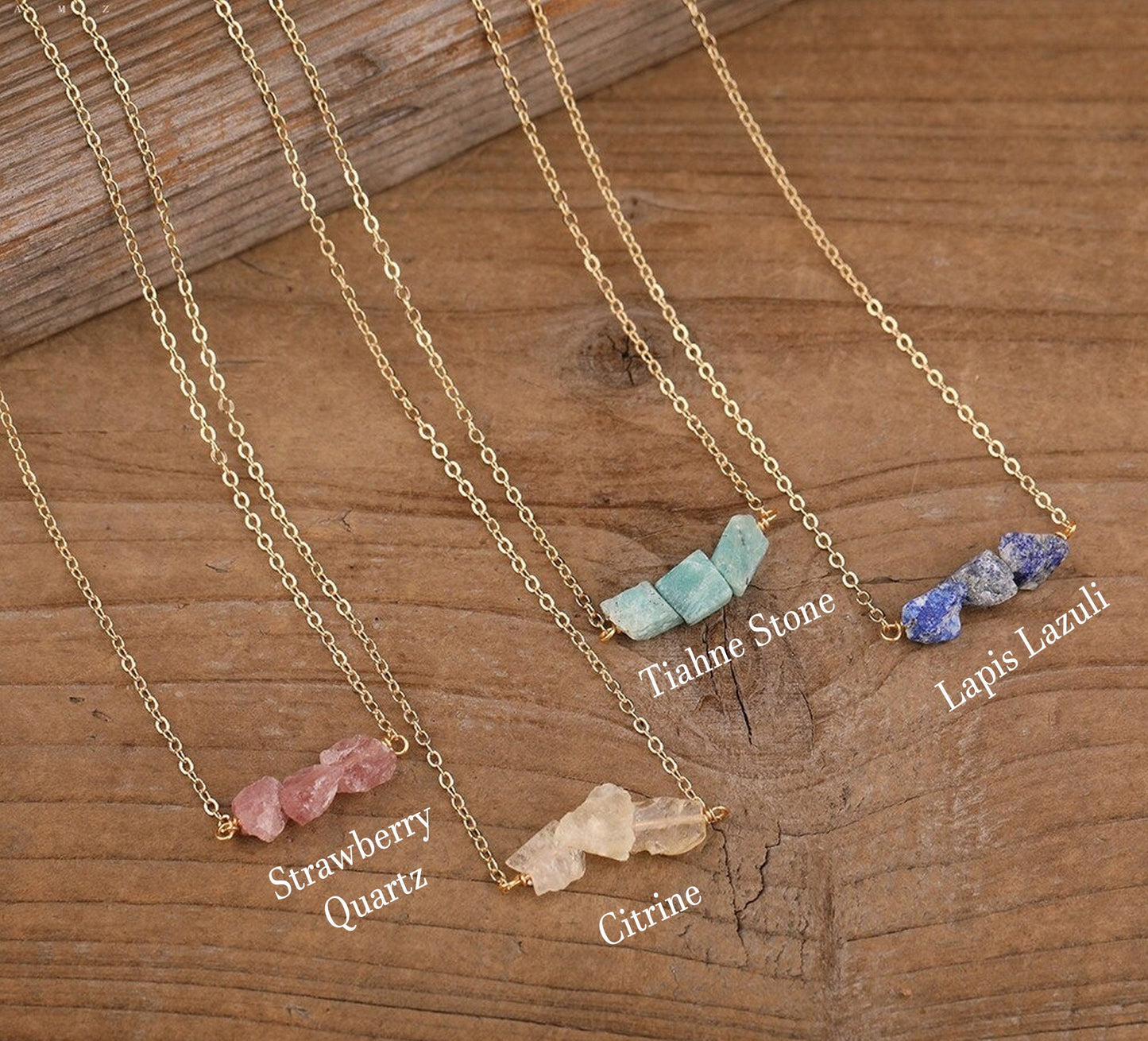 Raw Crystal Minimalist Necklace