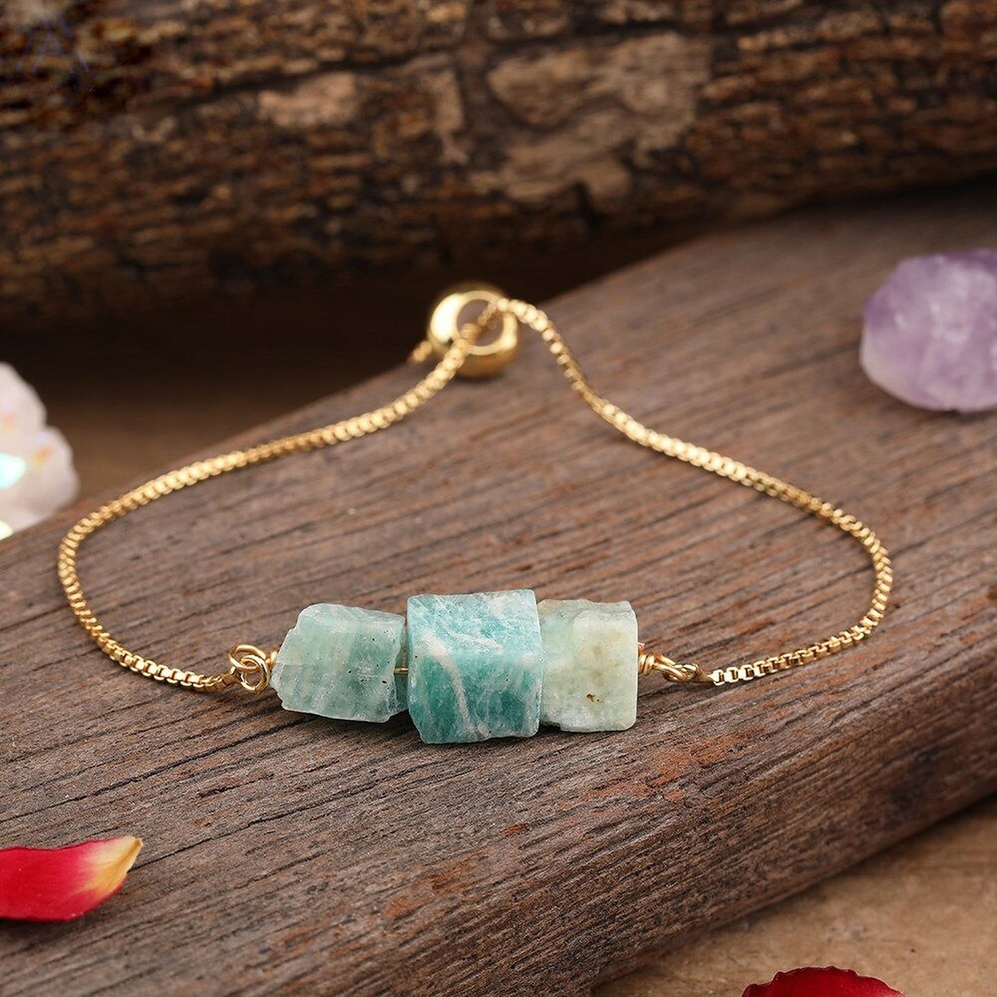 Minimalist Natural Stone Bracelet