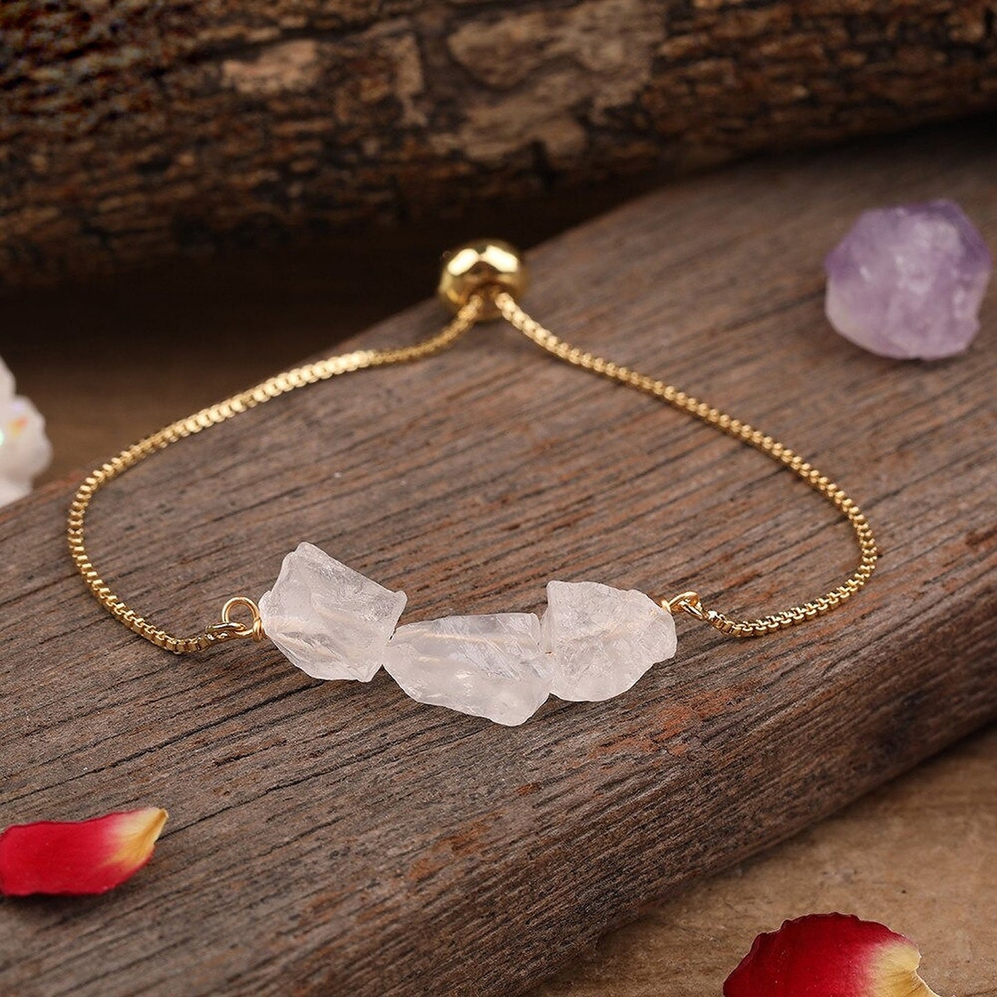 Minimalist Natural Stone Bracelet