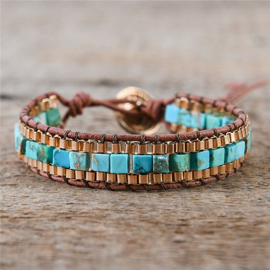 Boho Dream Turquoise\Lapis Bracelet