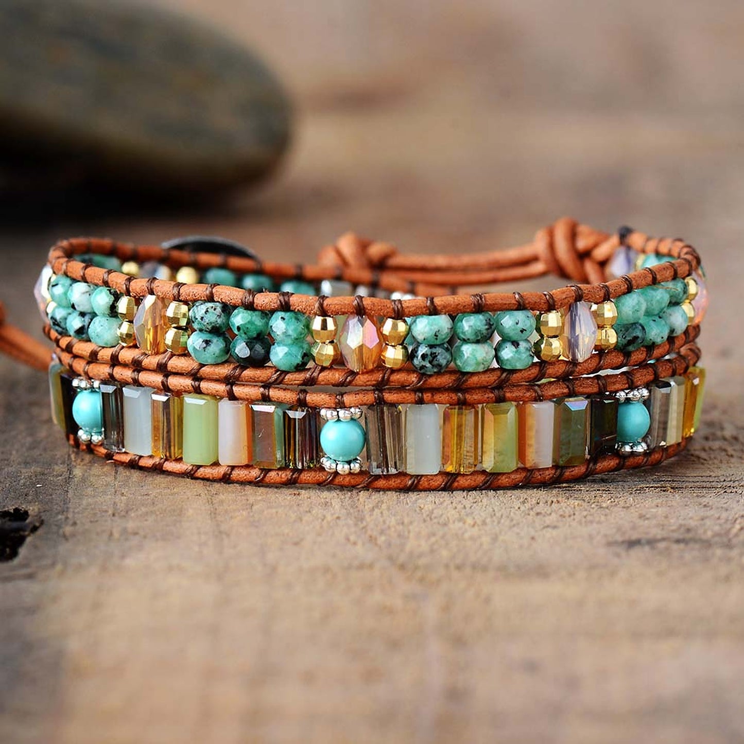 Danity Crystal Wrap Bracelet