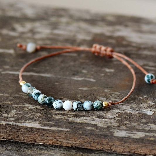 Ocean Blue Jasper Danity Bracelet