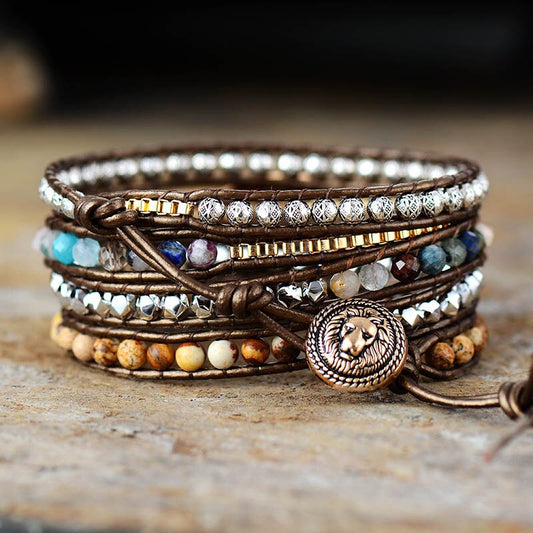 Grounding Chakra Wrap Bracelet