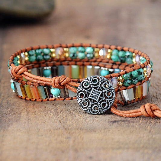 Danity Crystal Wrap Bracelet