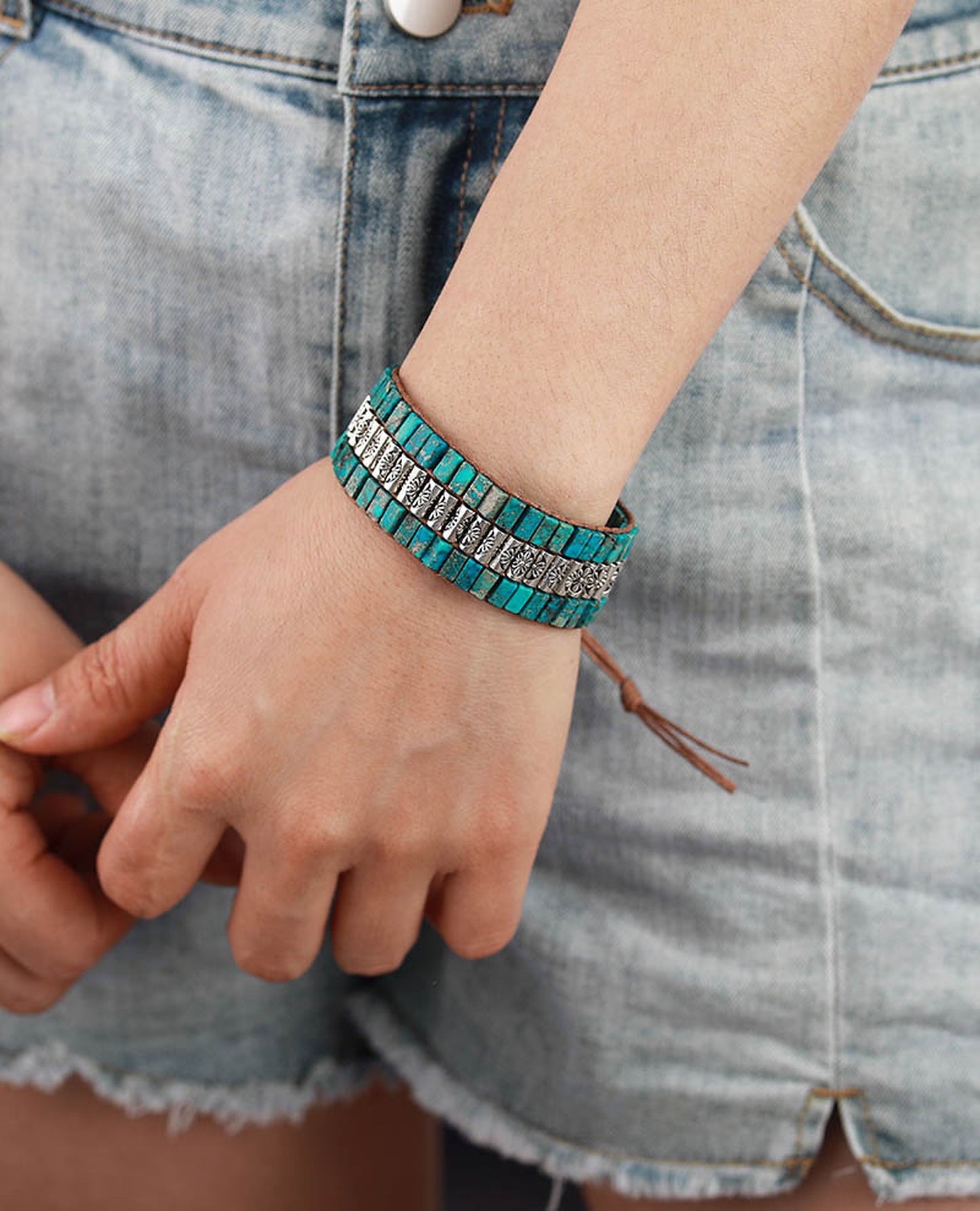 Turquoises Antique Path Bracelet