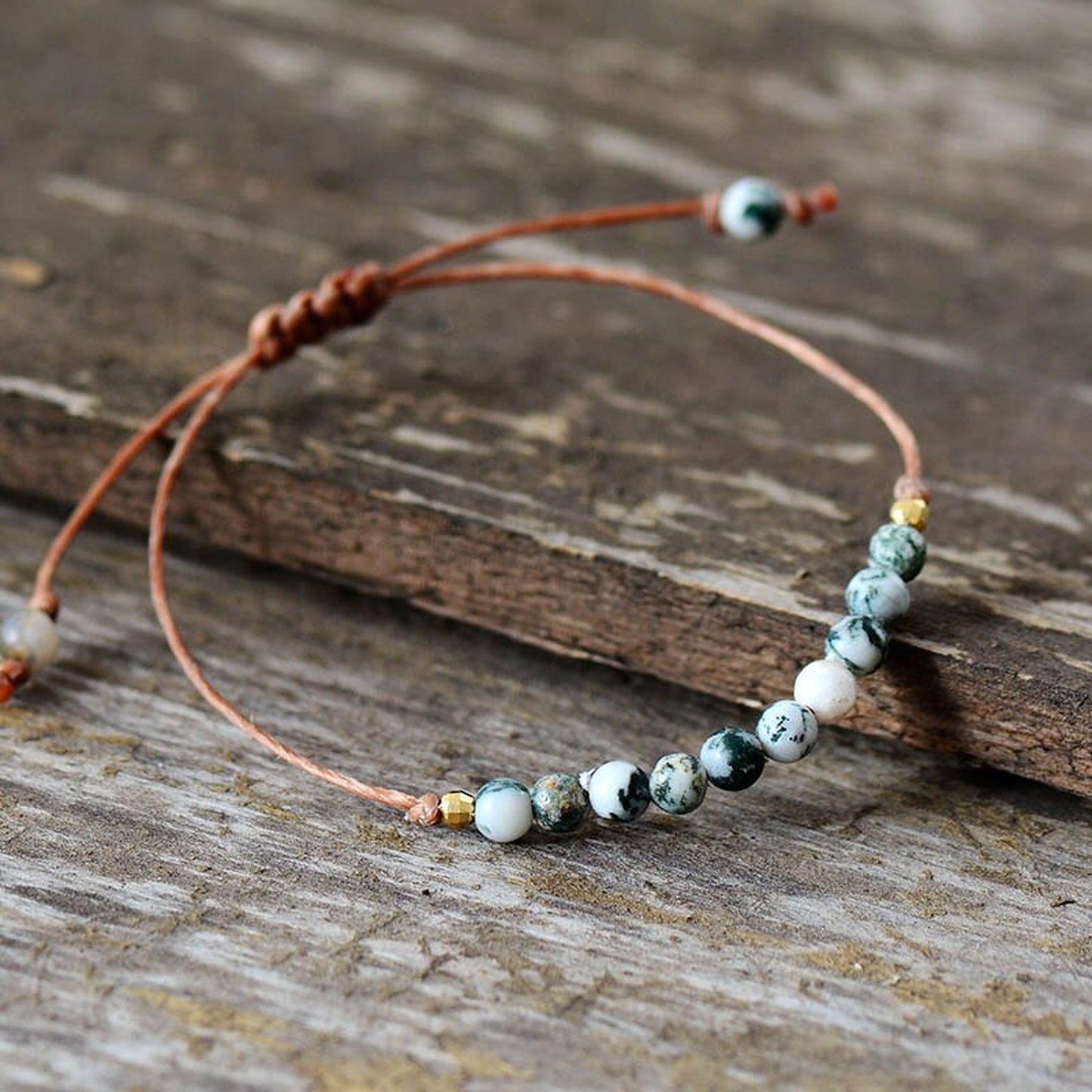 Ocean Blue Jasper Danity Bracelet