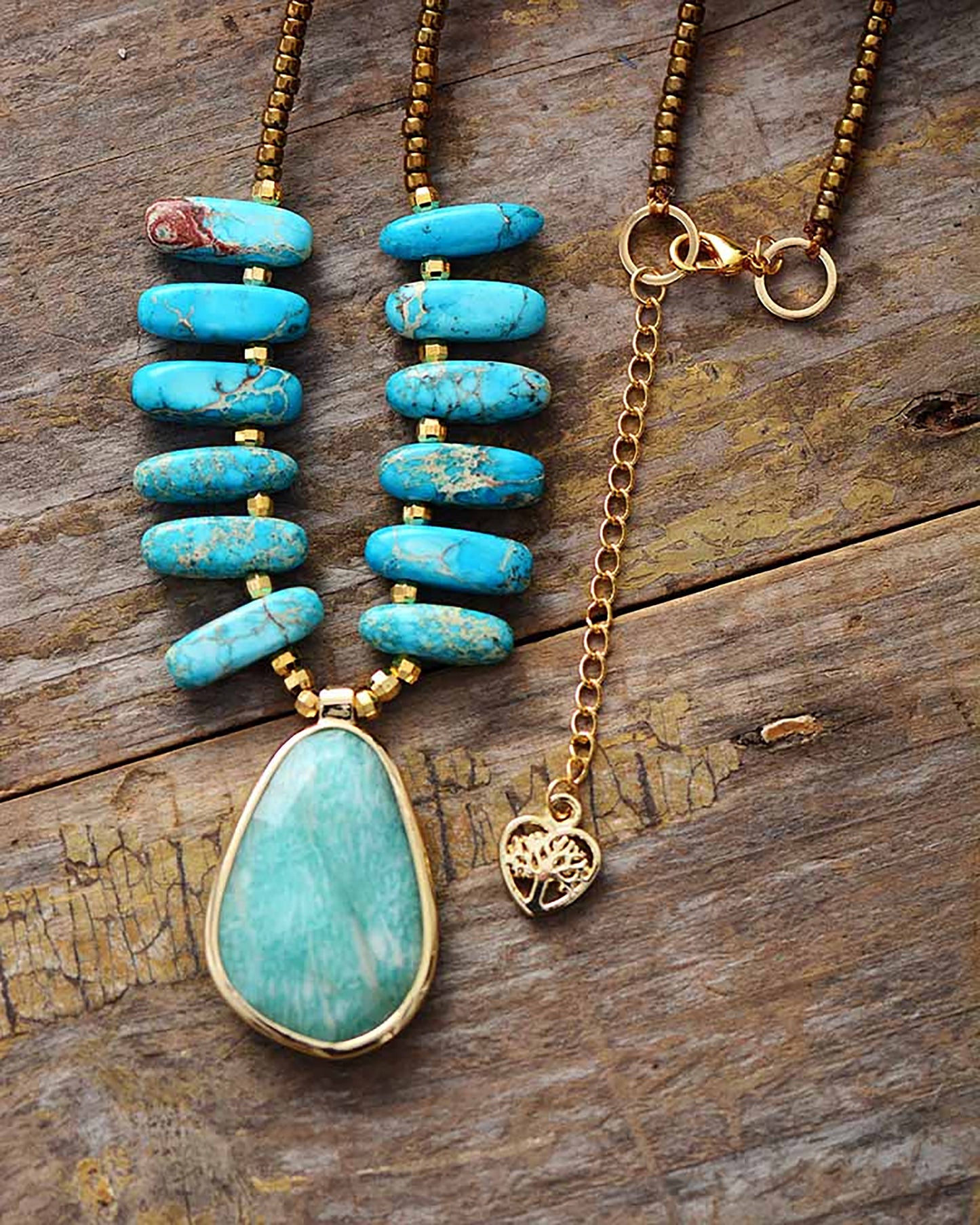 Amazonite Tribe Necklace