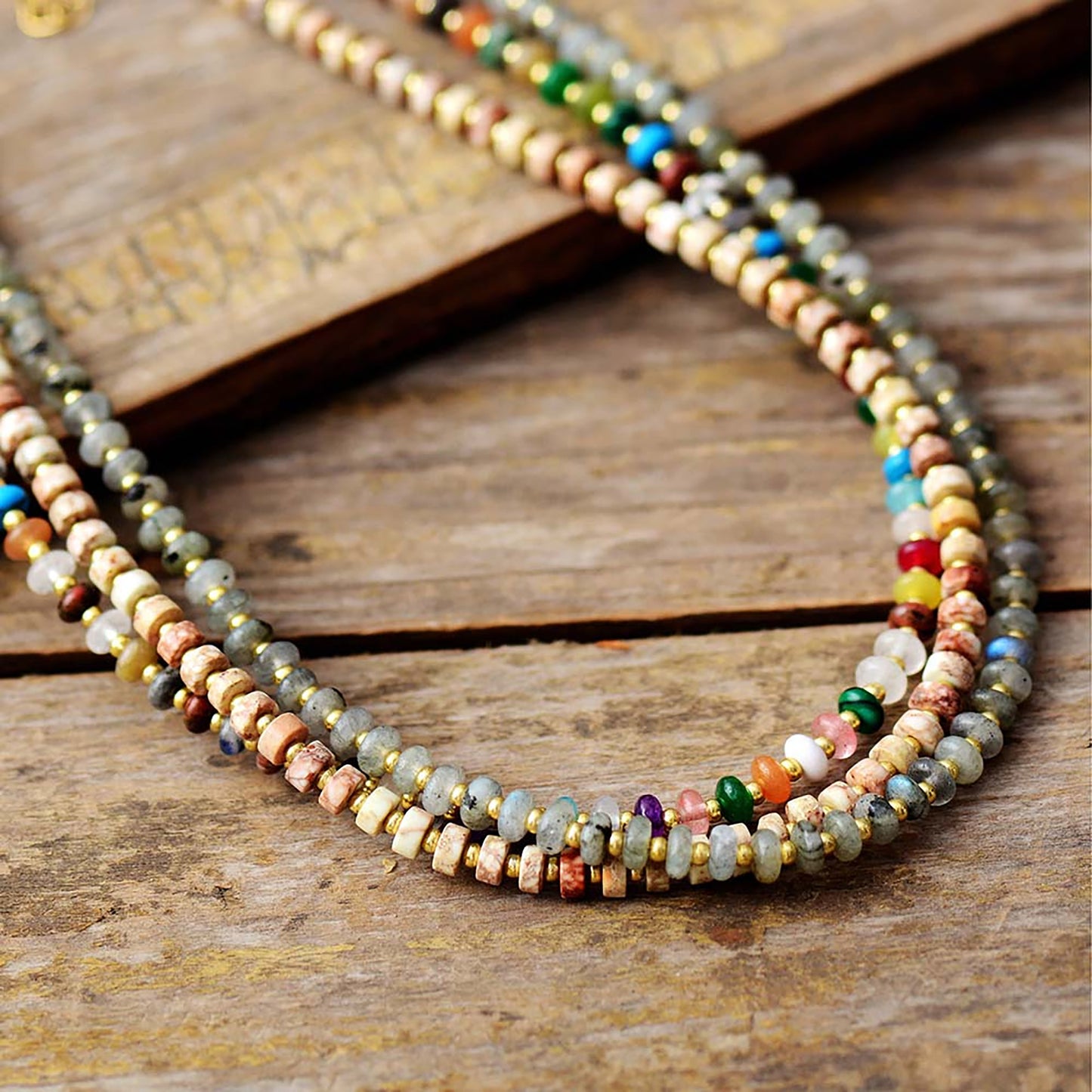 Gemstone Layering necklace